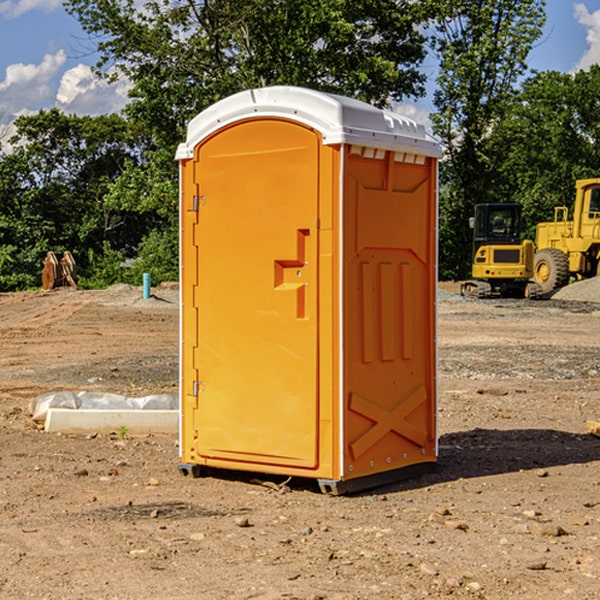 how do you dispose of waste after the portable restrooms have been emptied in New Richmond